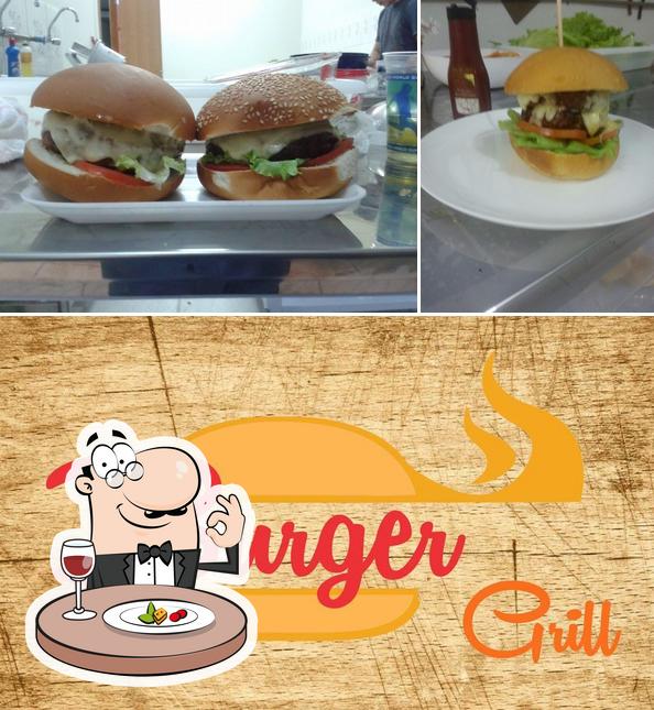 Comida em Burger Grill