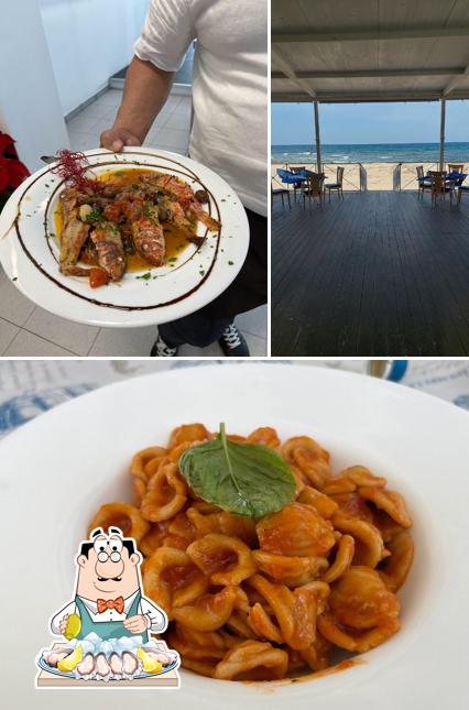 Prenditi tra i molti pasti di mare offerti a La terrazza lido azzurro