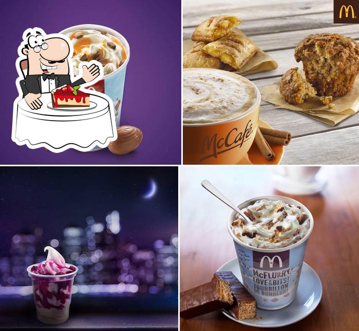 McDonald’s propose une sélection de desserts