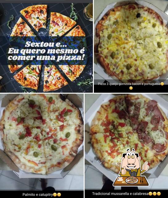 Consiga diversos tipos de pizza