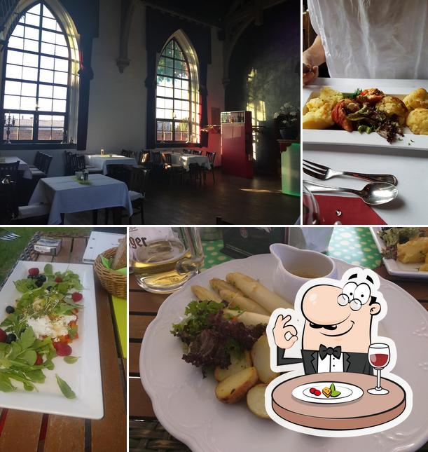 Еда в "Restaurant "Die Kirche""
