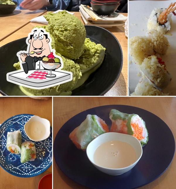 Fuki Sushi Bar offre une sélection de plats sucrés