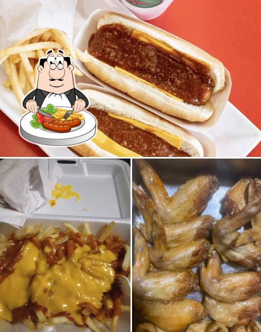 Hot Dogs and Wings Etc in Bryan Restaurant menu and reviews