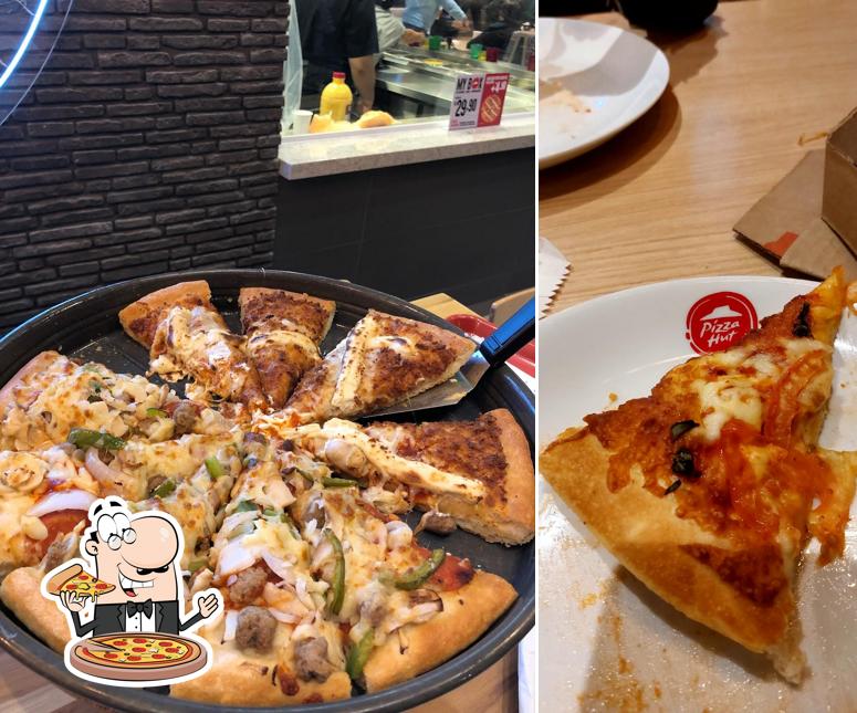 Experimente pizza no Pizza Hut