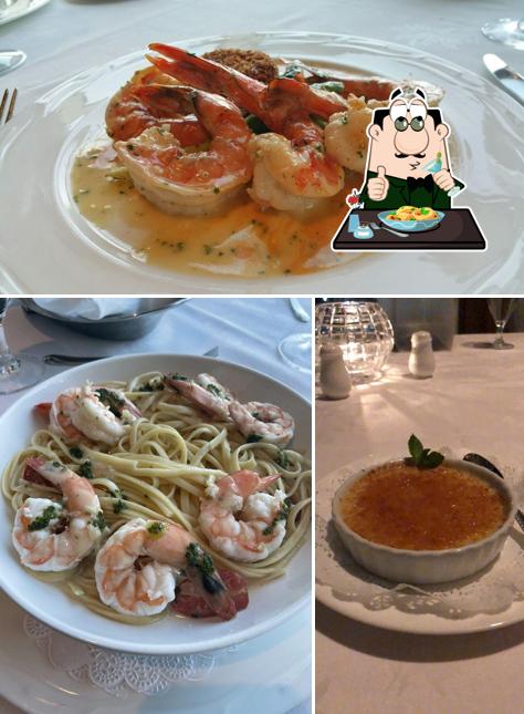 Food at Shearn's Seafood and Prime Steaks
