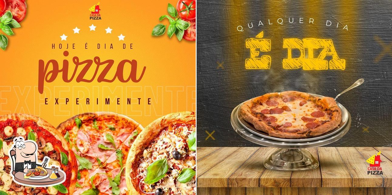 Consiga diversos variedades de pizza