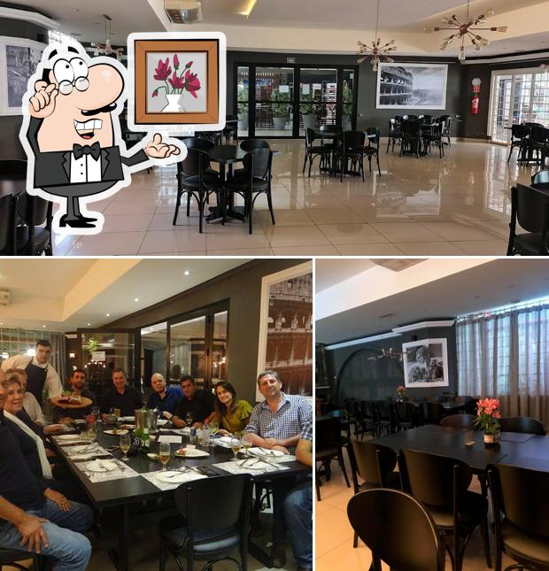 O interior do Fratelli Restaurante