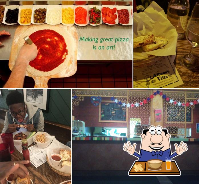 Pizzería Albano's Villa, Michigan City, Franklin St Carta del restaurante y opiniones