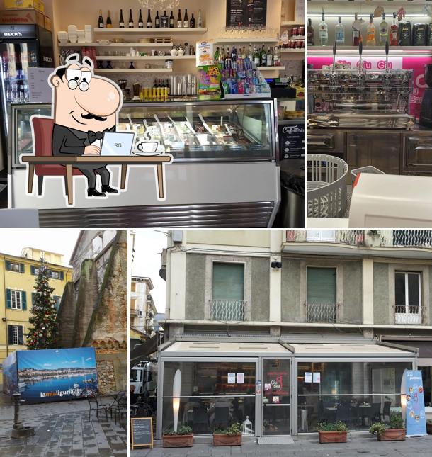 Gli interni di Bar Pasticceria Giubea