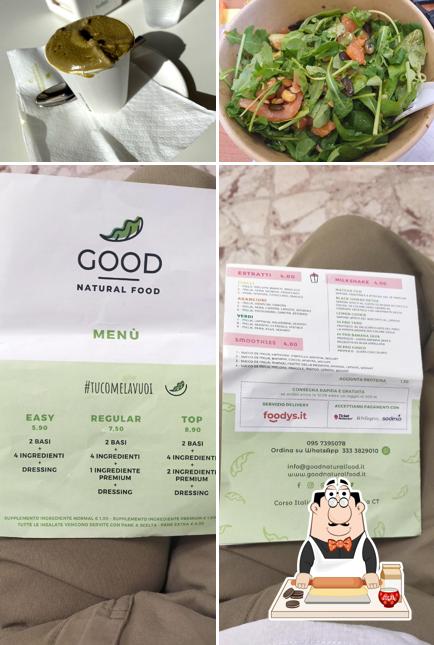 Good Natural Food serve un'ampia selezione di dessert