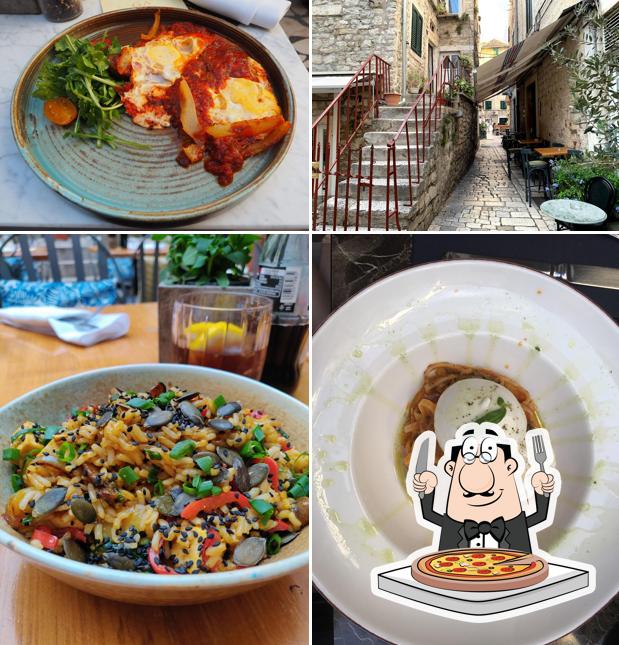 Prova una pizza a Galerija Bar Food