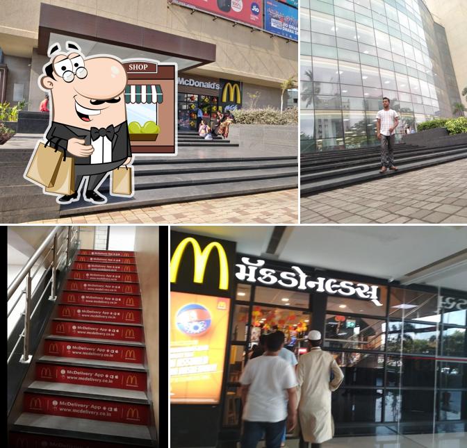 Check out how Mcdonald's looks outside
