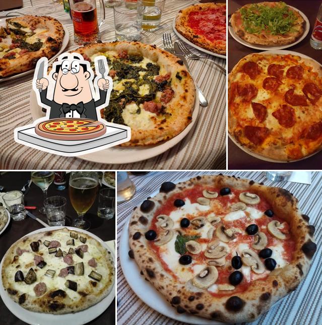 A O ‘ Guaglione, vous pouvez prendre des pizzas