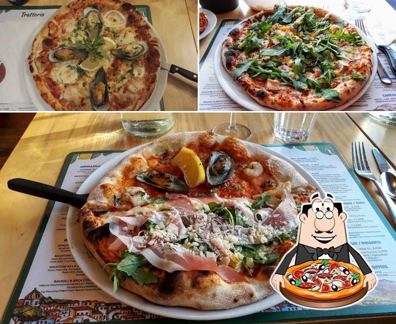 Try out pizza at Pizzeria Sorrento