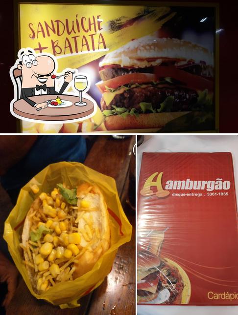 Comida em Hamburgão