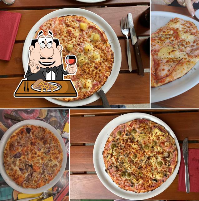 Essayez des pizzas à Leo’s Das Esszimmer