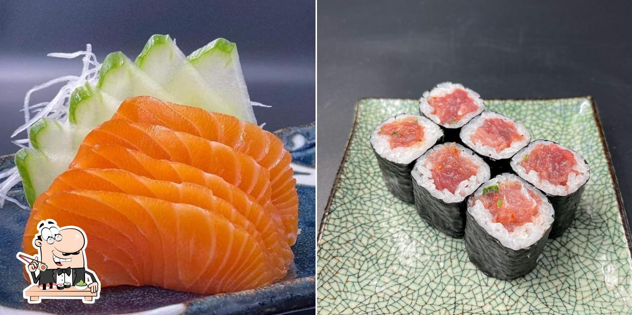 Prenditi le varie opzioni di sushi