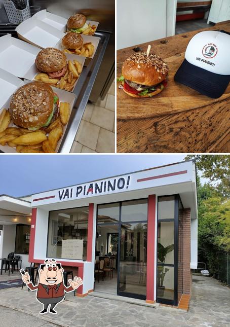 Vai Pianino! Piadina Hamburger