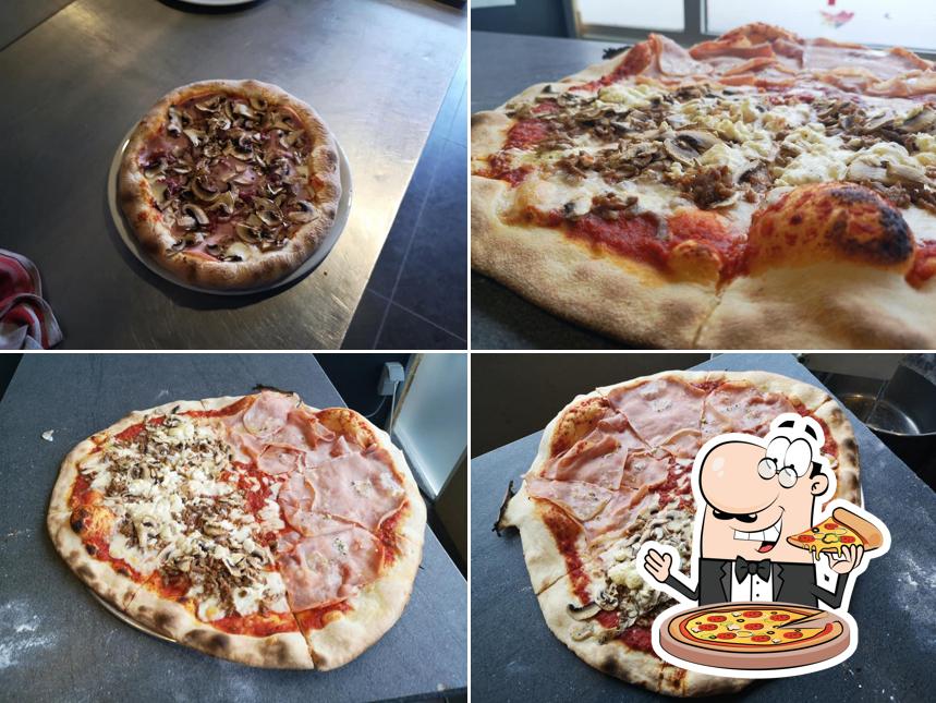 Essayez différents types de pizzas