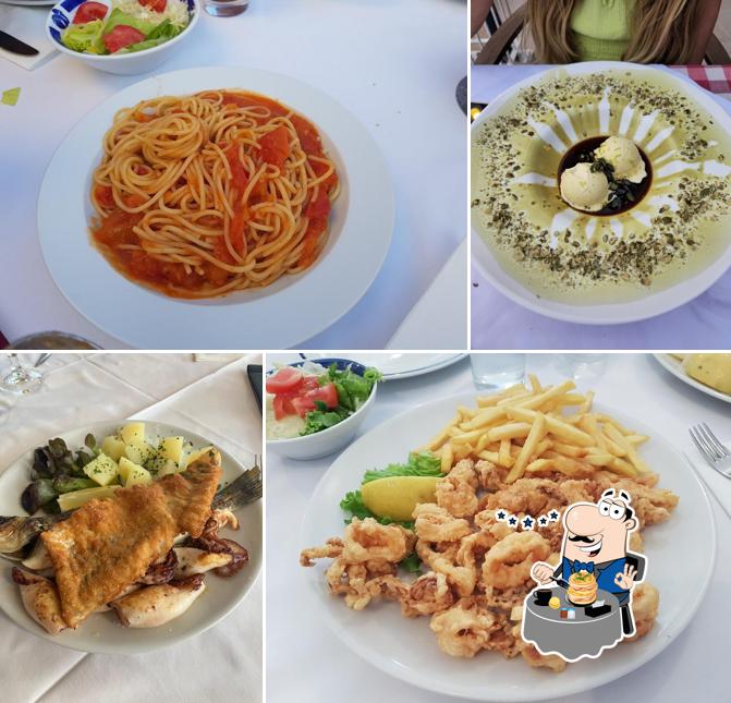 Platos en Restaurant & Apartments Galeb