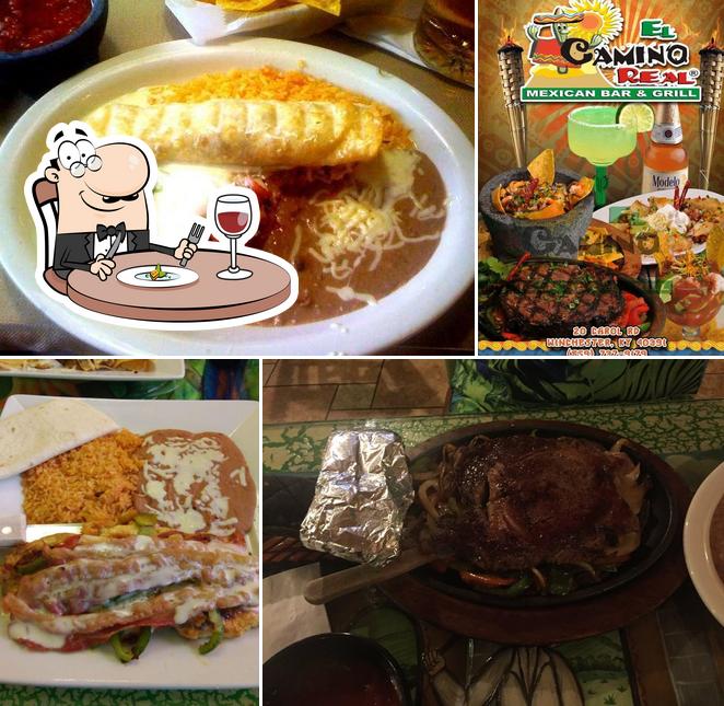 El Camino Real Mexican Bar & Grill in Winchester Restaurant menu and
