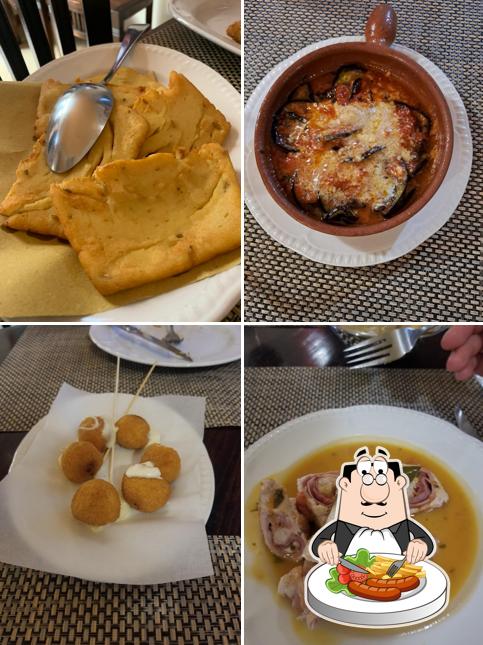 Cibo al L'Antica Hostaria