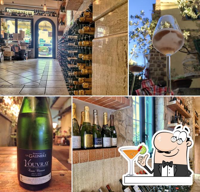 Prenditi un drink dal menu