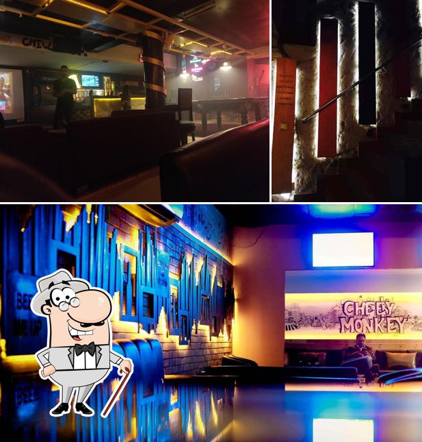 The exterior of Cheeky Monkey