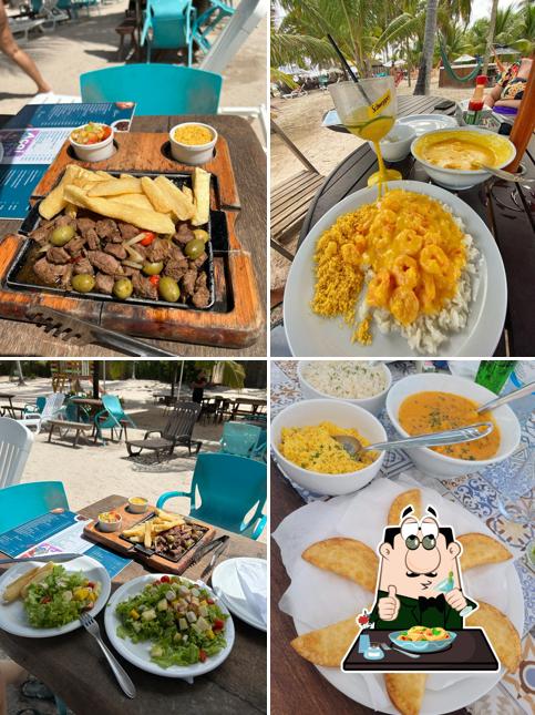 Macaroni and cheese em Corais Beach Club
