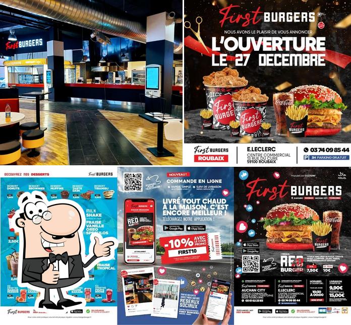 Voir cette image de FIRST burgers - ROUBAIX