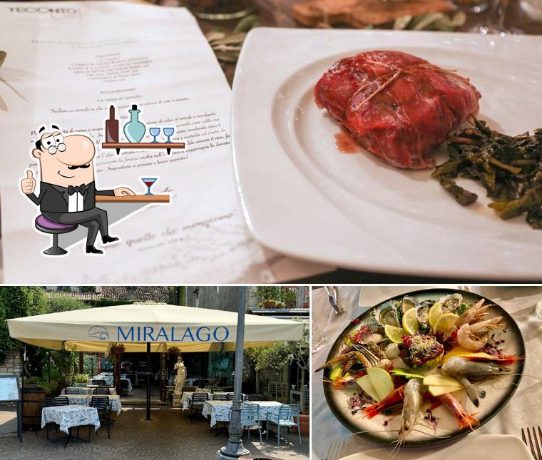 Dai un’occhiata alla immagine che presenta la interni e cibo di Miralago