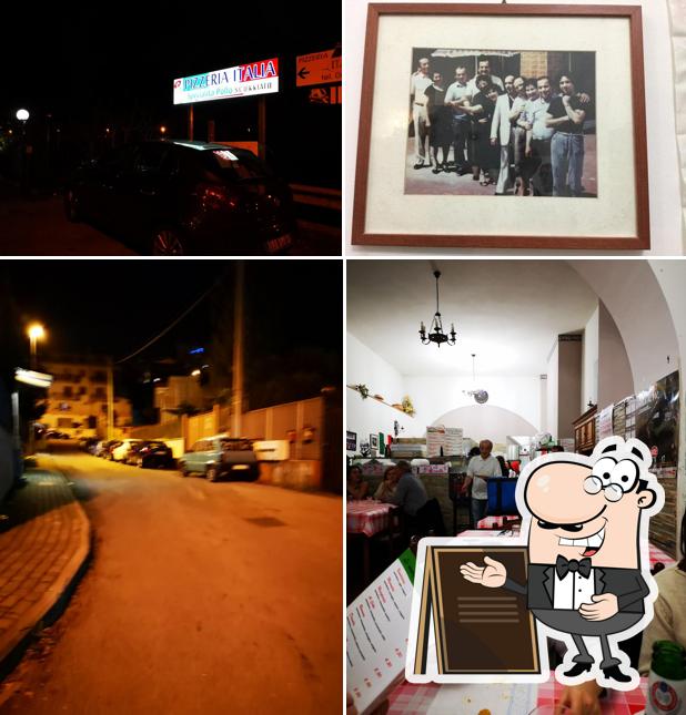 Gli esterni di Pizzeria italia