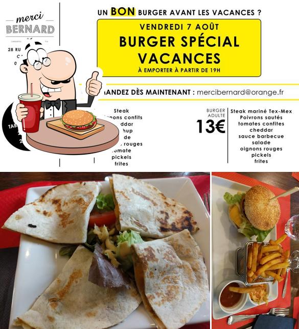 Les hamburgers de Toujours Bernard will conviendront une grande variété de goûts