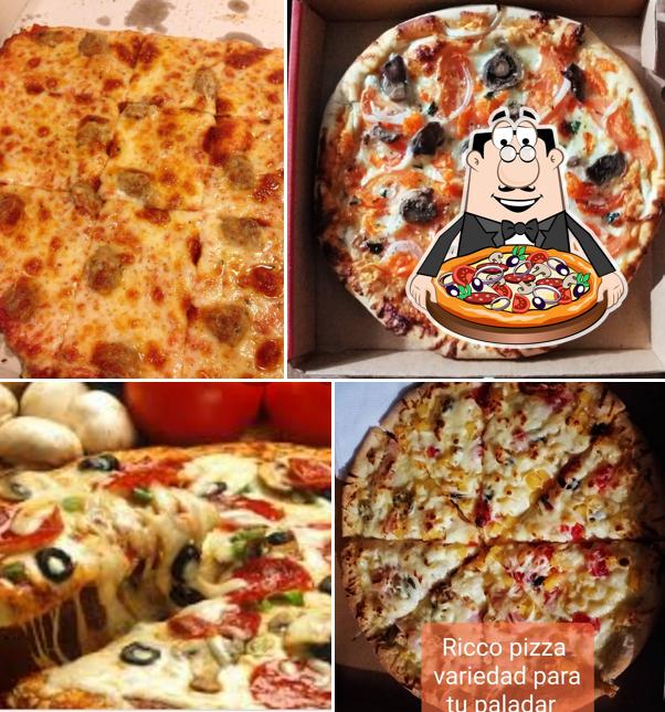 Закажите пиццу в "Ricco's Pizza"