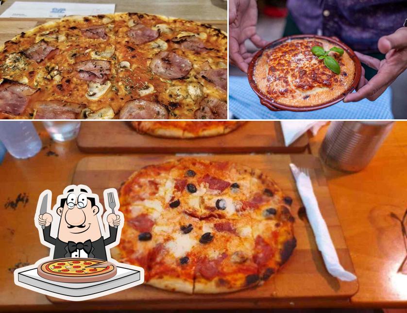 En Uma Pizza Em Companhia, puedes pedir una pizza