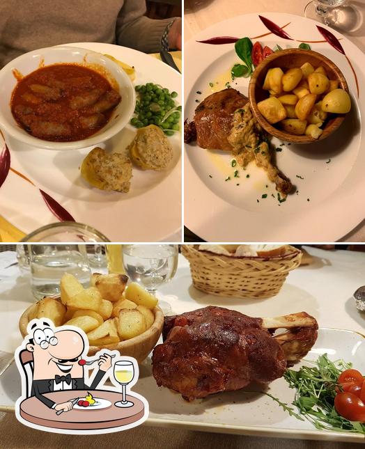 Cibo al Ristorante Etoile Des Neiges
