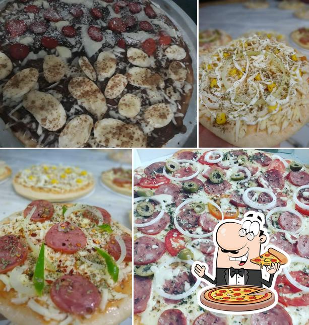 Pizzas e mini pizzas Rei e Rainha