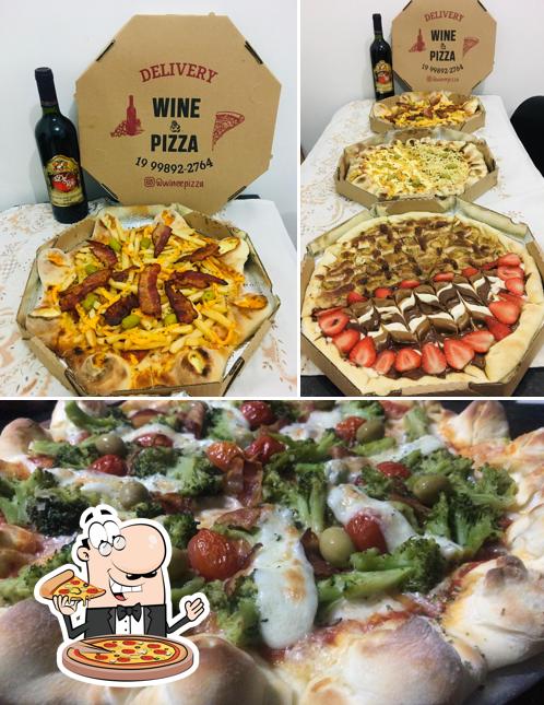 Try out pizza at Wine & Pizza - Pizzaria Delivery em Indaiatuba