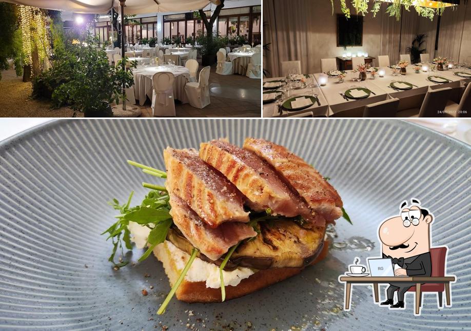Tra le varie cose da Trattoria Al Parco si possono trovare la interni e cibo