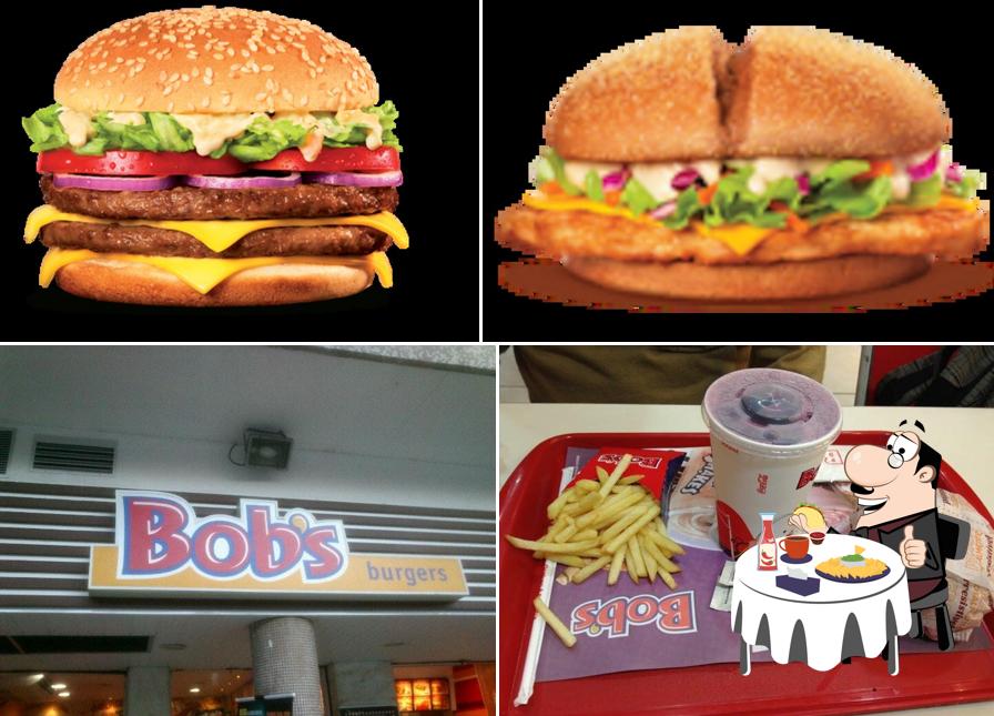 Hambúrguer em Bob's