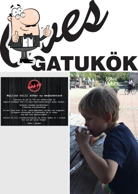 Взгляните на изображение ресторана "Oves Gatukök Alingsås"