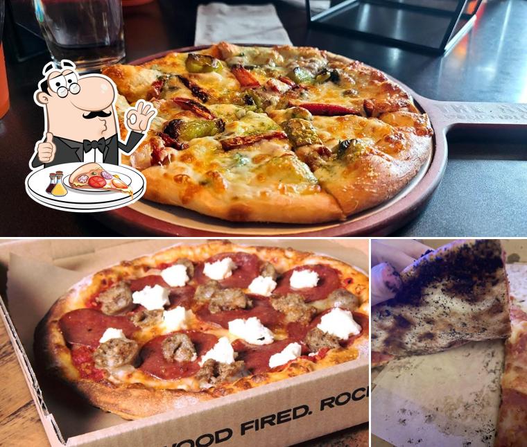 The Rock Wood Fired Pizza in Bothell Restaurant menu and reviews