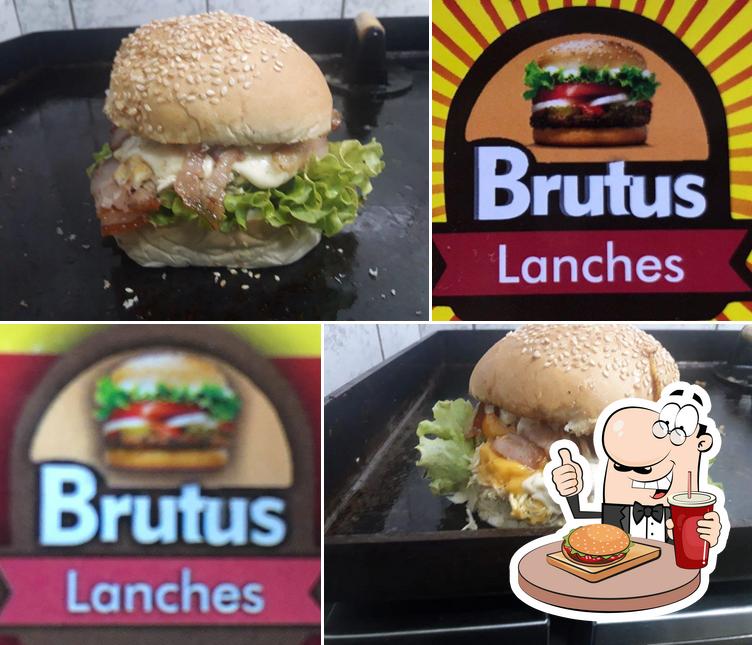 Consiga um hambúrguer no Brutus Lanches