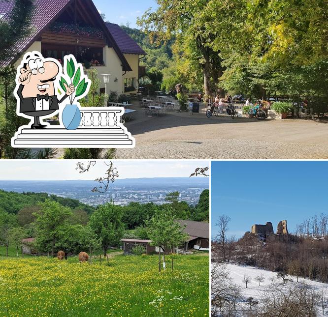 Gasthaus Schönberghof restaurant, Ebringen, Unterer Schönberghof 1 ...