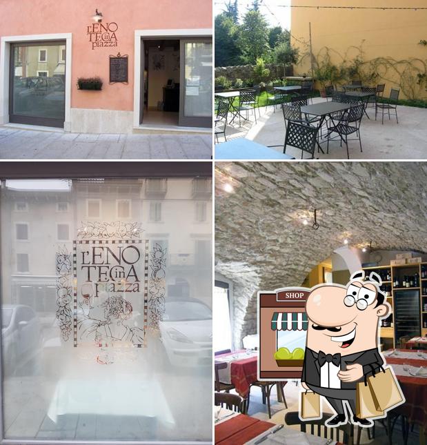 Gli esterni di L'enoteca in piazza di Martina Boscaini