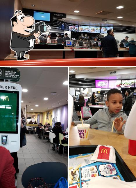 Взгляните на изображение ресторана "McDonald's"
