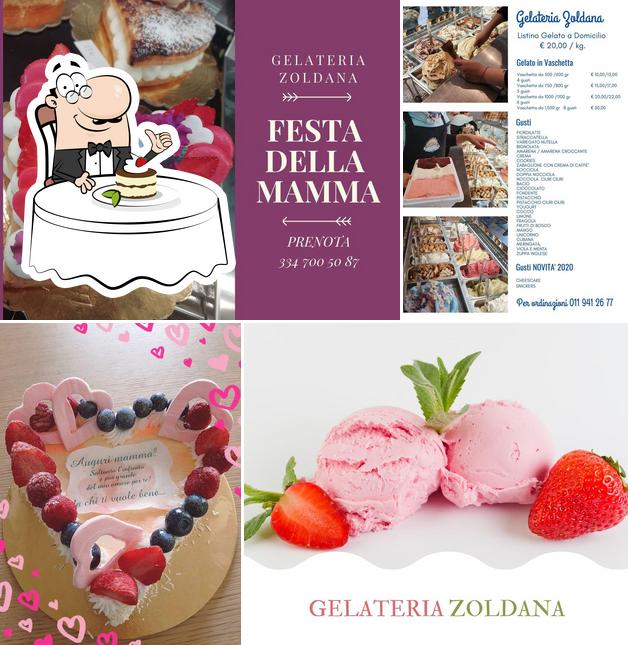 Gelateria Zoldana offre un'ampia varietà di dessert