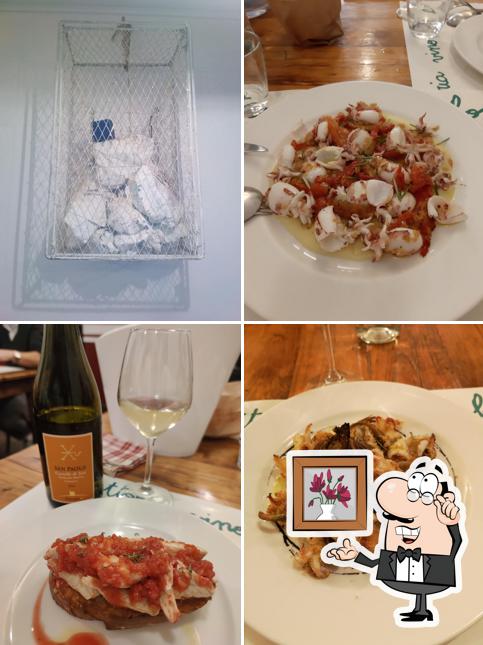 Dai un'occhiata agli interni di Trattoria Vino e Cibo