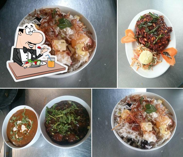 Food at Adya Restaurant, Kumaranellor