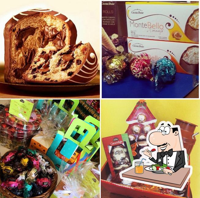 Platos en Cacau Show - Chocolates